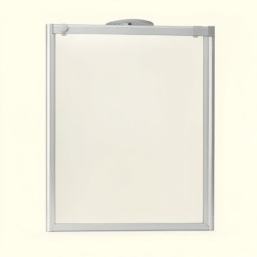 Woodbridge 60 '' X 76 '' Single Sliding Frameless Shower Door (synthetic illustration; no displayed measurements)