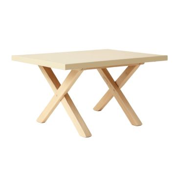 Hill Bend Patio Table - Beige