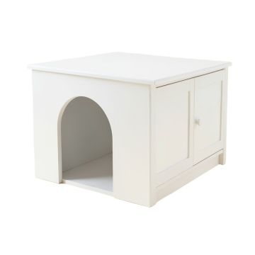 Field Canyon Empty Furniture-Style Litter Enclosure - White