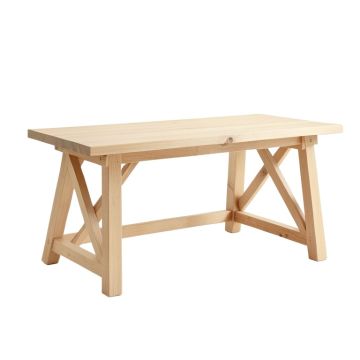 Stone Brook Empty Workshop Workbench - Beige