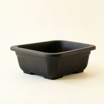 Linden Dale Empty Railing Planter With Integral Brackets - Black (synthetic illustration; no displayed measurements)