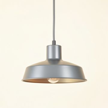 Maple Branch Pendant Light Suspended From One Plain Cable - Gray (synthetic illustration; no displayed measurements)
