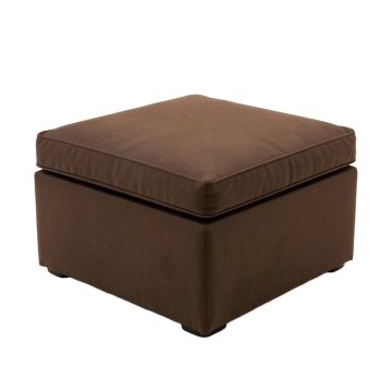 Simge Outdoor Ottoman With Cushion