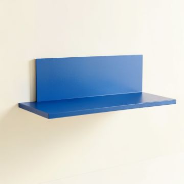 Spruce Bend Wall-Mounted Shelf - Blue (synthetic illustration; no displayed measurements)