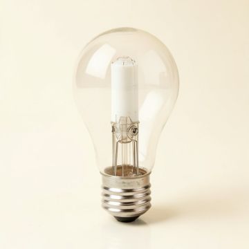 2.5 Watt ( 25 Watt Equivalent ) , T6 Led , Dimmable Light Bulb , ( 2700K ) E12/Candelabra Base (synthetic illustration; no displayed measurements)