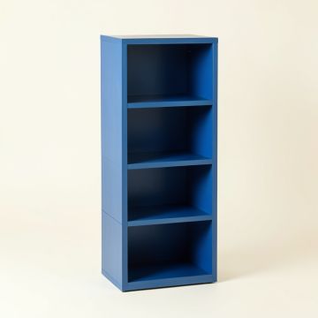 River Brook Narrow Cubby Tower - Blue (synthetic illustration; no displayed measurements)
