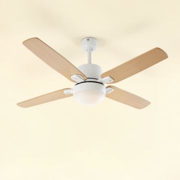 52 '' Wein 5 - Blade Standard Ceiling Fan With Light Kit Included (synthetic illustration; no displayed measurements)