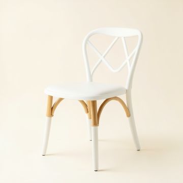 Oak Dell Dining Chair - White (synthetic illustration; no displayed measurements)