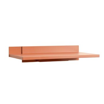 Holly Bridge Wall-Mounted Shelf - Terracotta