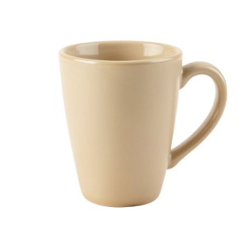 Olive Bend Ceramic Mug - Beige