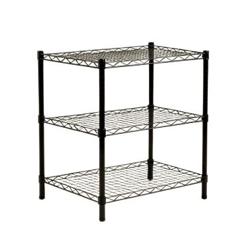 Donan 31.89 '' H X 29.13 '' W X 13.78 '' D Multi-Purpose 3-Shelf Wire Shelving Unit