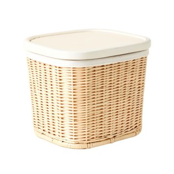 Glen Bluff Laundry Hamper - White