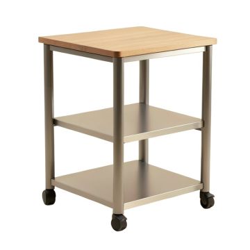 Eilardt Microwave Stand Storage Kitchen Cart