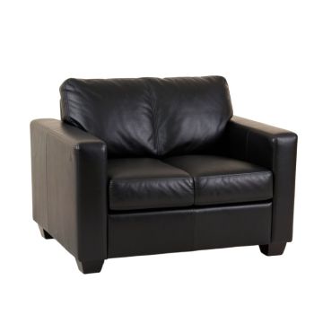 Maynard 80.7 '' Faux Leather Square Arm Sofa