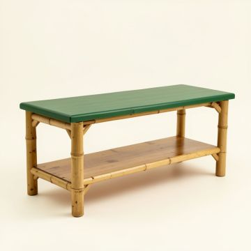 Rowan Crossing Indoor Bench - Green (synthetic illustration; no displayed measurements)