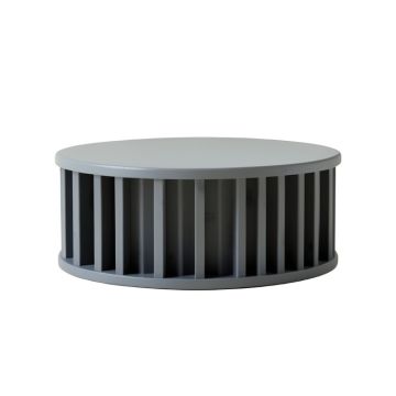 Spruce Dell Shoe Storage Bench - Gray