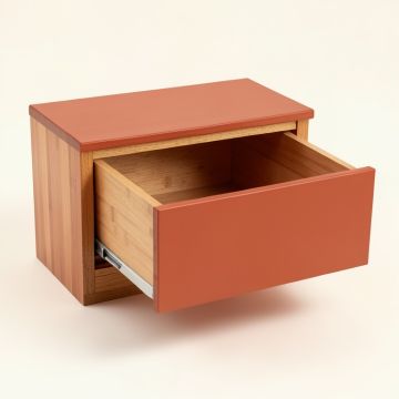 Willow Falls Under-Desk Drawer Unit - Terracotta (synthetic illustration; no displayed measurements)