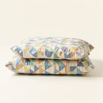 Nico Geometric Cotton Blend Comforter (synthetic illustration; no displayed measurements)