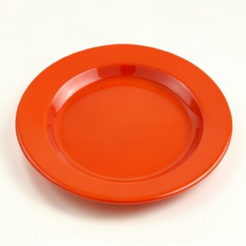100 % Melamine Crackle 8.5 '' Salad Plate (synthetic illustration; no displayed measurements)