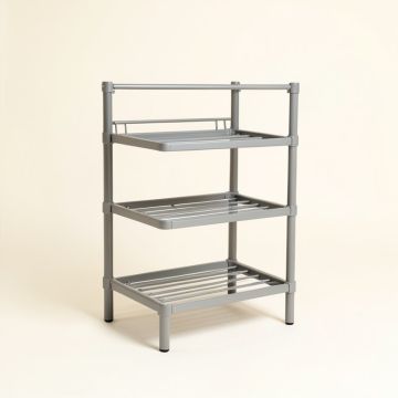 Wayfair Basics® Customizable Gray Closet Organization Essentials Kit (synthetic illustration; no displayed measurements)