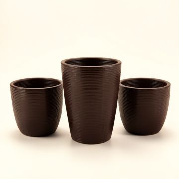 Richon 3 - Piece Polyrattan Cachepot Set (synthetic illustration; no displayed measurements)