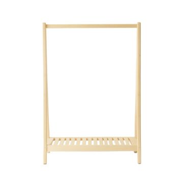 Ash Crest Empty Garment Rack - Ivory