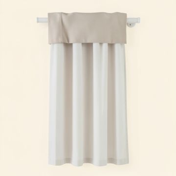 Natisha Solid Sheer Rod Pocket Single Curtain (synthetic illustration; no displayed measurements)
