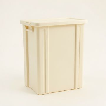 Elm Brook Closed Outdoor Storage Box - Cream (synthetic illustration; no displayed measurements)