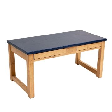 River Branch Empty Workshop Workbench - Navy