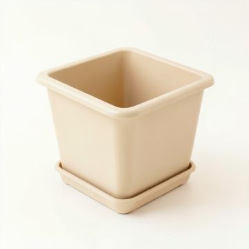 Shore Branch Empty Planter - Beige (synthetic illustration; no displayed measurements)