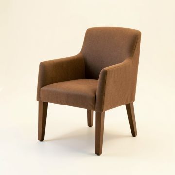 Maddox Side Chair In Brown (synthetic illustration; no displayed measurements)