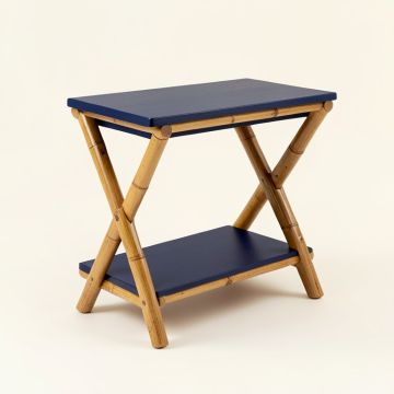 Fern Dale Side Table - Navy (synthetic illustration; no displayed measurements)