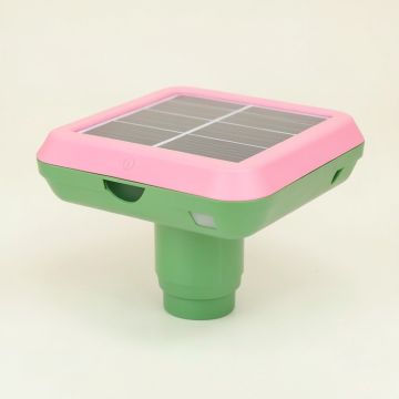 Pink/Green Solar Powered Integrated Led Pathway Light (synthetic illustration; no displayed measurements)