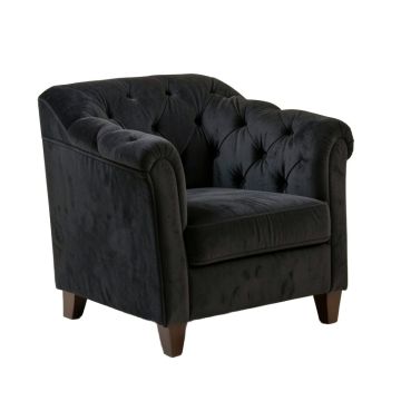 Imani 32 '' Wide Tufted Velvet Armchair