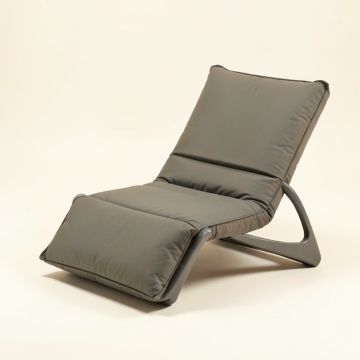 Inflatable Lounger Reclining Camping Chair (synthetic illustration; no displayed measurements)