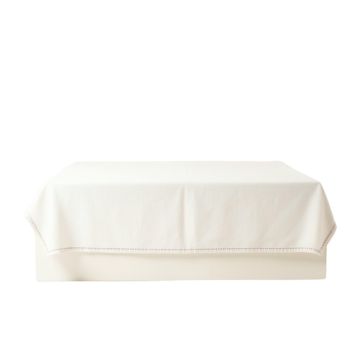 Dune Bend Flat Bed Sheet - White