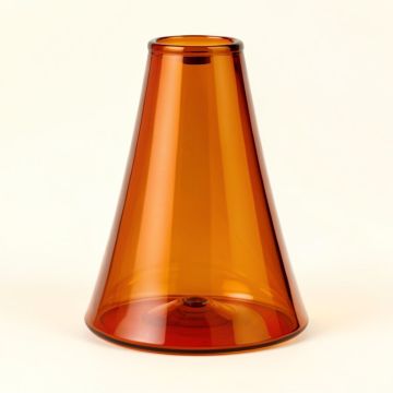 5.75 '' H Glass Bell Lamp Shade ( Screw On ) (synthetic illustration; no displayed measurements)