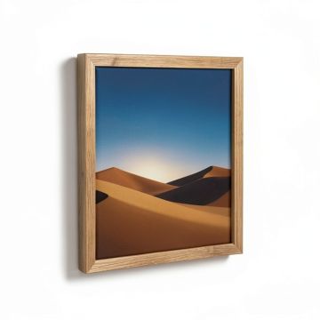 Shapes In The Desert - Graphic Art Print On Canvas (synthetic illustration; no displayed measurements)