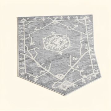 Lorenzo Geometric Gray Area Rug (synthetic illustration; no displayed measurements)
