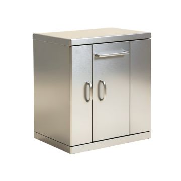Stainless Steel 2 Door Storage Cabinet