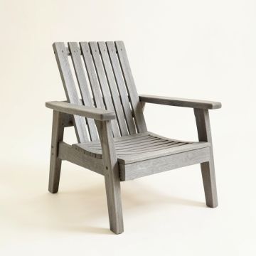 Dawn Brook Outdoor Lounge Chair - Gray (synthetic illustration; no displayed measurements)