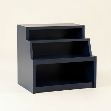 Sage Brook Desktop Shelving Unit - Navy (synthetic illustration; no displayed measurements)