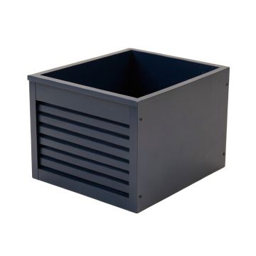 Summit Falls Empty Furniture-Style Litter Enclosure - Navy
