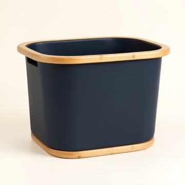 Juniper Crest Laundry Hamper - Navy (synthetic illustration; no displayed measurements)
