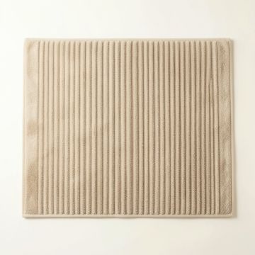 Hazel Bridge Bath Mat - Beige (synthetic illustration; no displayed measurements)