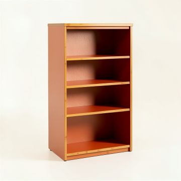 Heath Dale Freestanding Bookcase - Terracotta (synthetic illustration; no displayed measurements)
