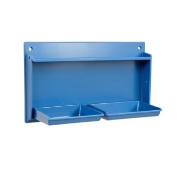 Linden Brook Empty Wall-Mounted Tool Organizer Panel - Blue