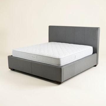 Morke High Riser Space Saver Upholstered Platform Bed With Mattress (synthetic illustration; no displayed measurements)