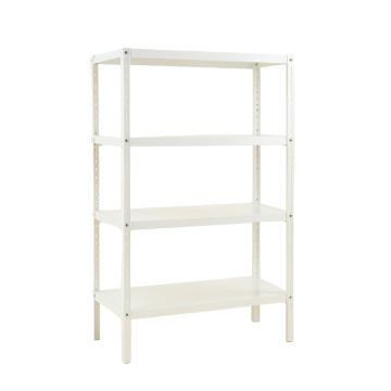 Shore Crest Empty Seed-Starting Shelving Unit Without Lights - White