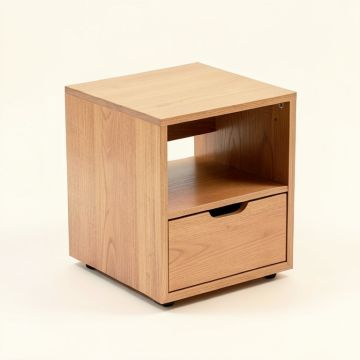 Colne End Table With Storage (synthetic illustration; no displayed measurements)
